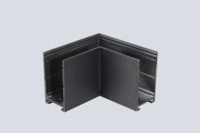 Соединитель для накладного шинопровода 220V угловой Crystal Lux CLT 0.215 04 BL