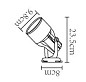 Трековые системы Arte Lamp LYRA A6252PL-1BK